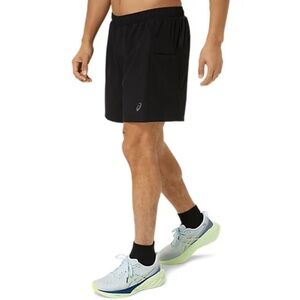 Asics men’s 9in trainer shorts size M